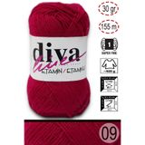 Diva İplik Diva Etamin Iş Orlonu 09 Açık Fuşya