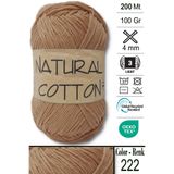 Diva Iplik Diva Line Diva Natural Cotton 222 Sütlü Kahve