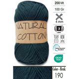 Diva İplik Diva Natural Cotton 190 Koyu Yeşil