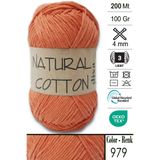 Diva İplik Diva Natural Cotton 979 Portakal