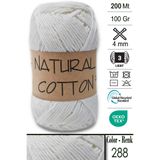 Diva Iplik Diva Natural Cotton - Koton Ip - Pamuklu Elörgü Ipi - 288 Kemik
