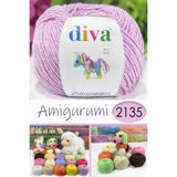Diva İplik Divagurumi-Lux Amigurumi İpi-2135 Açık Lila