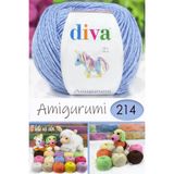 Diva İplik Divagurumi-Lux Amigurumi İpi-214 Bebe Mavi