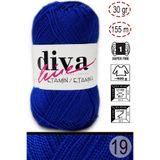 Diva Iplik Etamin Iş Orlonu 19 Saks Mavi