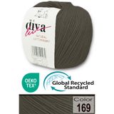 Diva İplik Premium Amigurumi Ipi Punch (PANÇ) Bebe Soft Cotton 50 gr Örgü Pamuk Ip - Koyu Vizon