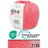Diva İplik Premium Amigurumi Ipi Punch (Panç) Bebe Soft Cotton 50 gr Örgü Pamuk Ip - Nar Çiçeği