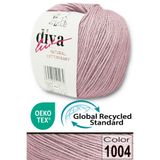 Diva İplik Premium Amigurumi Ipi Punch (Panç) Bebe Soft Cotton 50 gr Örgü Pamuk Ip - Pembeli Bej