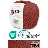 Diva İplik Premium Amigurumi Ipi Punch (Panç) Bebe Soft Cotton 50 gr Örgü Pamuk Ip - Tarçın