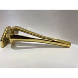 Diva Metal Ayak 21 cm Altın Kanepe Koltuk Puf Komidin Vestiyer Dolap Modern Tv Ünite Mobilya Ayağı