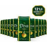 Diva Prestij Mayıs Hasadı Rize Siyah Çay 12 x 1 kg - 12 kg