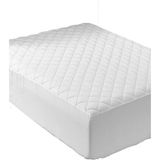 Divanev Fitted Kapitoneli 120X200 cm Tek Kişilik Sıvı Geçirmez Çarşaf Hava Geçiren - 120 x 200 cm - Beyaz