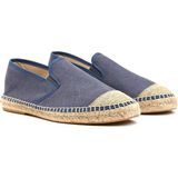 Divarese Dıvarese Men's Blue Linen Espadrilles - Mavi