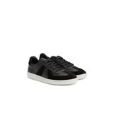 Dıvarese Siyah Erkek Deri Sneaker
