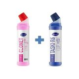 Diversey 750 ml Taski Extra Clonet + 750 ml Taski R6 Banyo Temizleyici