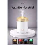 Divex 300 ml Ultrasonik Hava Nemlendirici & Aroma Difüzör - Beyaz