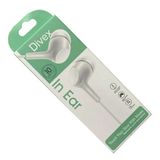 Divex Aux Stereo Kulakiçi Kulaklık Beyaz DH-270