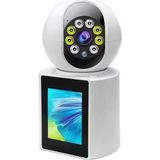 Divex CM-16 5MP HD Ekranlı Çift Yönlü Görüntülü Görüşme Özellikli Bebek ve Güvenlik Kamerası, Beyaz