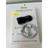Divex DA-320 Yüksek Hızlı Araç Şarj Cihazı Lightning