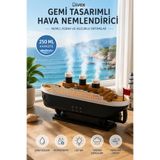 Divex Gemi Tasarımlı 250 ML LED Işıklı Aromaterapi Hava Nemlendirici
