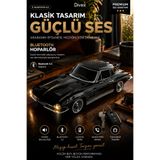 Divex Nostaljik Araba Bluetooth Hoparlör – Şarjlı, LED Işıklı, FM Radyo, SD Kart, Kablosuz Speaker