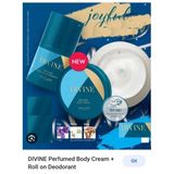 Divine Parfümlü Roll-On Deodorant Divine Parfümlü Vücut Kremi Divine2liset