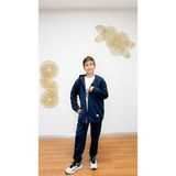 Divinus Erkek Çocuk Kapşonlu Eşofman Takımı - 13 - 14 Yaş - Lacivert