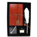 Divit Hokka Defter Ve Tüylü Kalem Seti Hediyelik