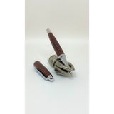 Divitpen Coffee Artistry Silver Brown Roller Kalem
