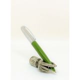 Divitpen Fet Green Krom Silver Tükenmez Kalem