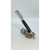 Divitpen Lux Silver Black Tükenmez Kalem