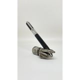 Divitpen Matte Black Twist Tükenmez Kalem - 0 - Siyah