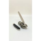 Divitpen Sis Silver Black Roller Kalem