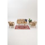 Divona Home Arte Midi Alüminyum Bahçe Oturma Grubu (3+1+1+Masa)