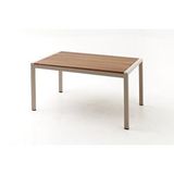 Divona Home Berus Alüminyum Bahçe Masası (100 X 200 Cm) - Porselen Krem