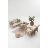 Divona Home Çeşme Rattan Bahçe Oturma Grubu (2+1+1+MASA)