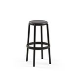 Divona Home Duo Bar Sandalyesi 4 lü 75 Cm Siyah Siyah