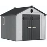 Divona Home Kc-2 Fonksiyonel Bahçe Depolama Evi ( 240 x 186 x 241 cm )