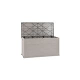 Divona Home TOOMAX Wood Bahçe Depolama Sandığı (420 L -120 cm x 56 cm x 63 cm )