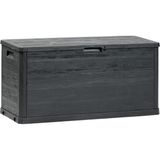 Divona Home Toomax Woody's 280 Bahçe Depolama Sandığı (117 cm x 45 cm x 56 cm ) - Antrasit