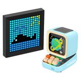 Divoom Ditoo Pro Mavi Bluetooth Hoparlör ve Pixoo Led Ekran Seti