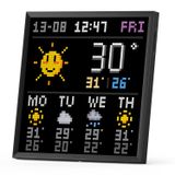 Divoom Pixoo-64 WiFi Piksel Sanat Ekranı, 64 x 64 LED Panel, Benzersiz Aydınlatma Dekorasyonu ile Uygulama Kontrolü