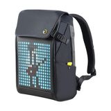 Dıvoom Pixoo Pixoo Pixoo Pixoo Art Laptop Sırt Çantası Erkek 15 Inç Su Geçirmez Okul Sırt Çantası Laptop Sırt Çantası Kadın Günlük Çantası 16 x 16 Rgb LED Ekranlı Erkek Kadın Okul Iş Seyahat, Siyah - 0 - 3 Yaş - 0 - Siyah