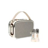 Divoom Songbird Ultra 100w Çift Mikrofonlu Karaoke Bluetooth Hoparlör, Taşınabilir Ses Bombası, 8 Saate Varan Çalma Süresi, Kablosuz, - Beyaz
