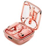 Divoom Spark Air Pembe TWS Bluetooth 5.3 Kablosuz Kulakiçi Kulaklık, LED Ekranlı Şarj Kutusu,Dokunmatik Kontrol, iOS Android Uyumlu, Müzik ve Yürüyüş için Earbuds, Pembe