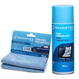 Divortex LCD, TFT, LED, Plazma Ekran Temizleme ve Mikrofiber Bez