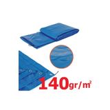 DİWWA 8x10 Metre Mavi Su Geçirmez Pullu Çadır Branda Tente Yağmurluk Gölgelik