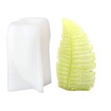 DIY Silikon Mum Kalıp El Yapımı Yaprak Şekilli Mum Yapımı Kalıp