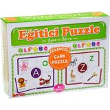 Dıy Toy 7197 Alfabe Çark Puzzle