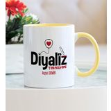 Diyaliz Teknisyeni Sarı Kupa Bardak
