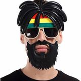 Diyar-ı Fırsat Rasta Peruklu Bob Marley Parti Gözlüğü